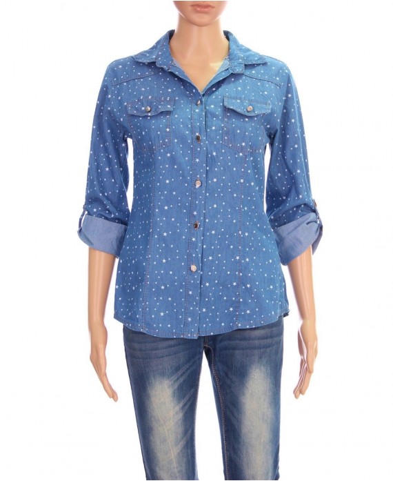 4 x CHEMISE ETOILE JEANS 8130