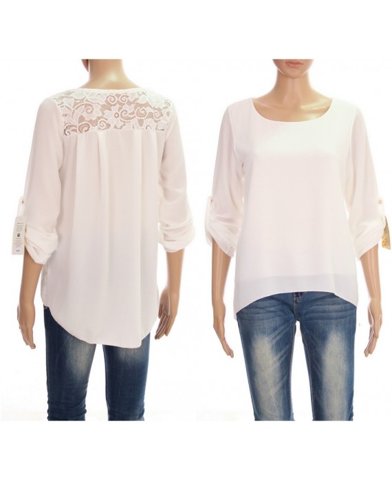 BLOUSE DOS DENTELLE 8103