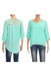 BLOUSE DOS DENTELLE 8103