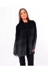 GILET BICOLORE NOIR P3008