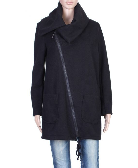 COAT BLACK P3018