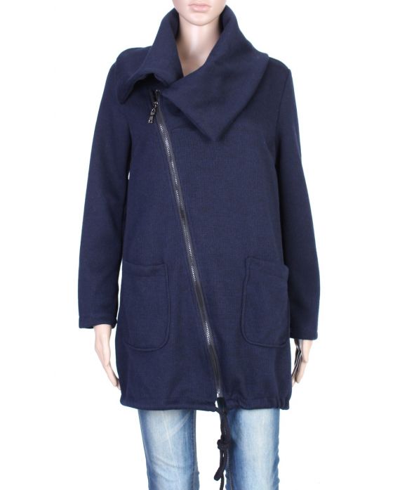 CAPPOTTO ZIP 2 TASCHE MARINA P3018