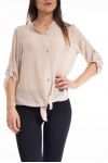 CAMISETA de ENCAJE con ESPALDA S9170 BEIGE