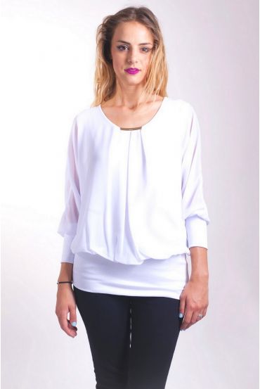 BLOUSE 4011 WHITE