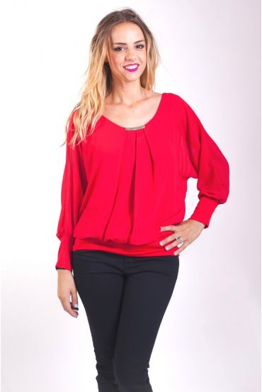 BLUSA 4011 ROJO