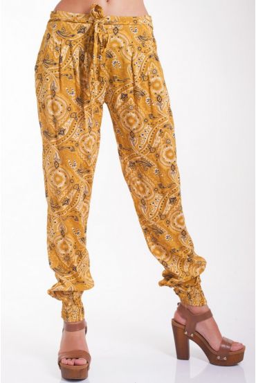 PANTS PRINTS 4020 MUSTARD