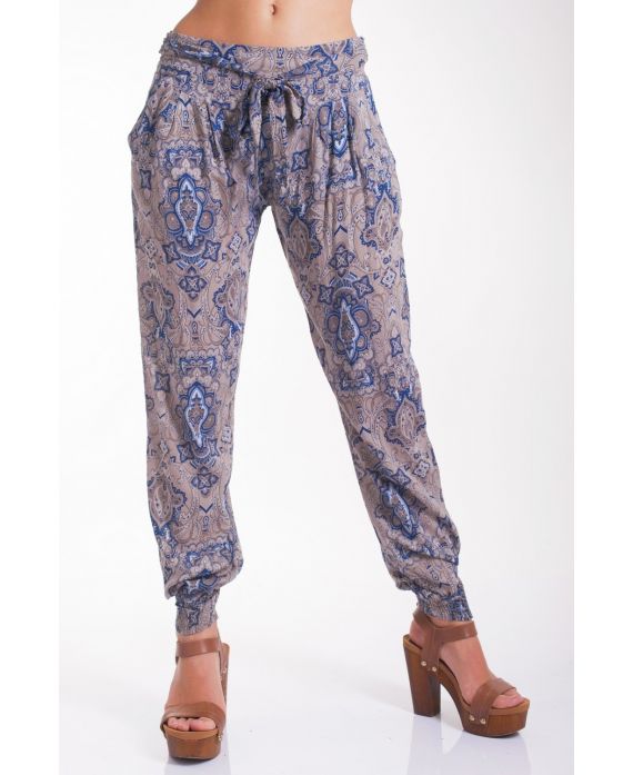 BROEK PRINTS 4020 TAUPE