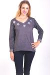 T-SHIRT ESTRELLAS 4033 GRIS