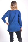 T-SHIRT STARS 4033 BLAU