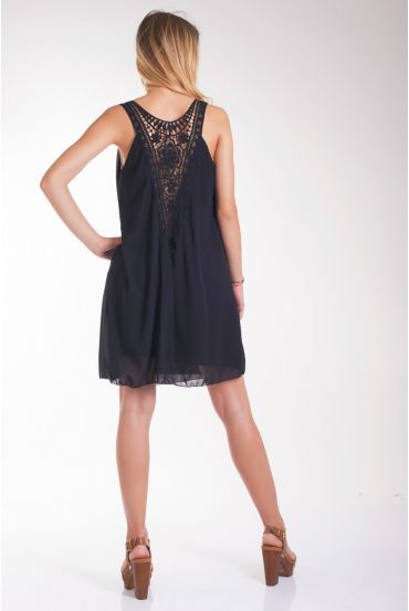 DRESS BACK LACE 4008 BLACK