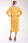 DRESS 4010 MUSTARD