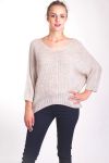 MAGLIONE MOHAIR LUREX 4036 BEIGE