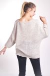 MAGLIONE MOHAIR LUREX 4036 BEIGE