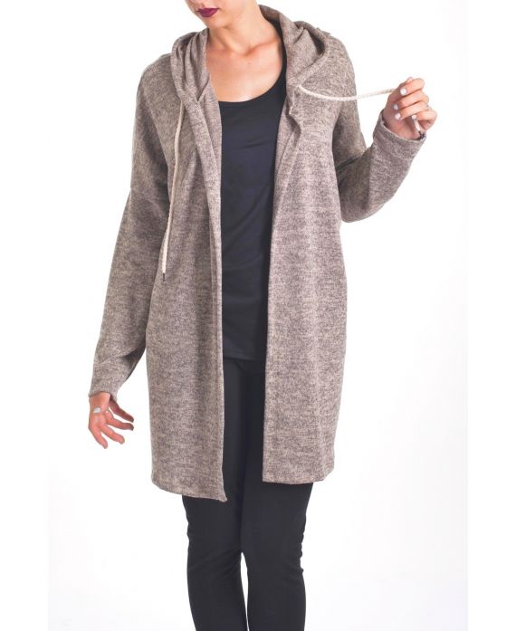 SWEATJACKE 4017 BEIGE