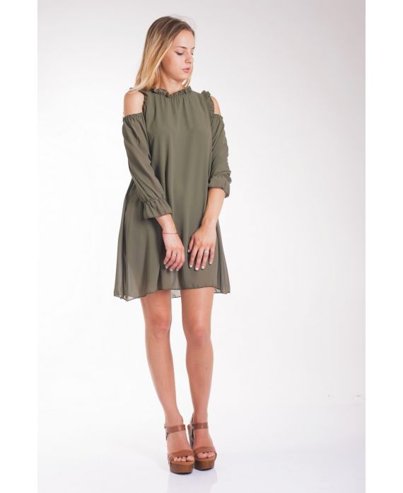 DRESS SHOULDERS DENUDEES 4037 MILITARY GREEN