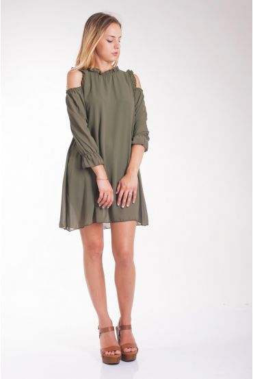 DRESS SHOULDERS DENUDEES 4037 MILITARY GREEN