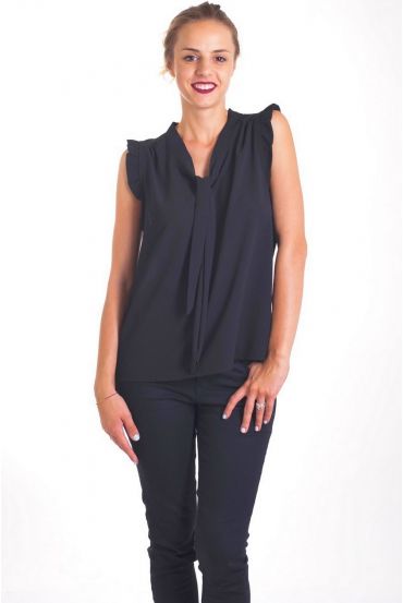 BLOUSE 4007 ZWART