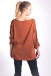 T-SHIRT FLOCKING 4046 CAMEL