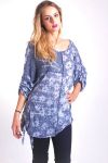 T-SHIRT MIX INHOUD 4047 BLAUW