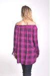 TUNIC SHOULDERS DENUDEES 4050 BORDEAUX