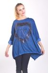 T-SHIRT CUORE 4052 BLU