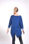 T-SHIRT CUORE 4052 BLU