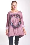 T-SHIRT HEART 4052 BORDEAUX