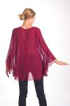 TUNIC JEWEL INTEGRATED 4054 BORDEAUX