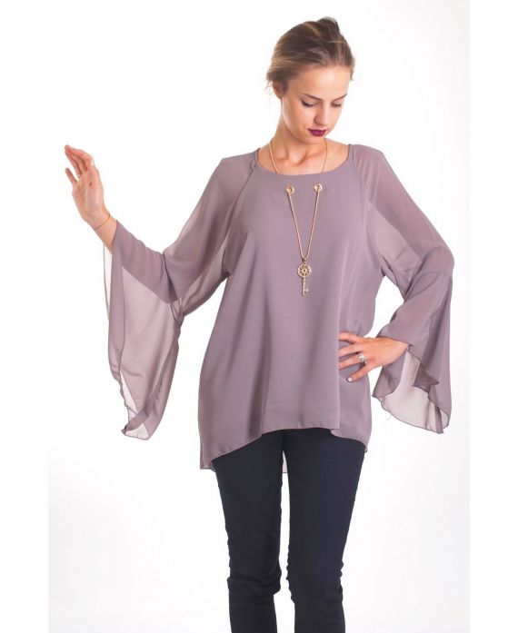 TUNIC JEWEL INTEGRATED 4054 TAUPE