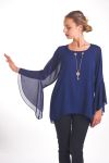 TUNIC JEWEL INTEGRATED 4054 NAVY