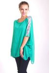 TUNIC SEQUINS 4057 GREEN