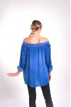 TUNIC SHOULDERS DENUDEES 4059 BLUE