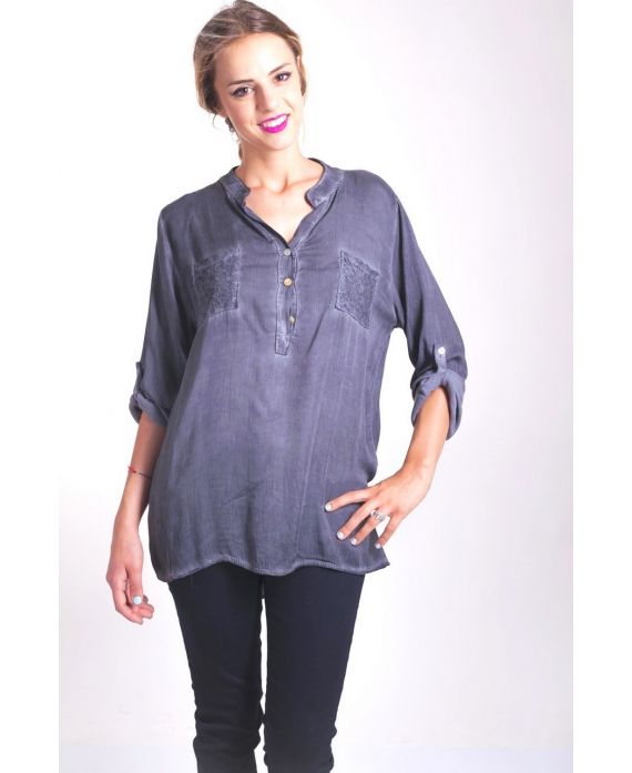 TUNIC LACE 4060 GREY