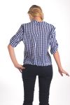 BLOUSE HEEFT TIE 4061 WIT