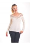 - PULL-SPITZEN-4064 BEIGE