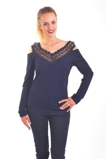 - PULL-SPITZEN-4064 SCHWARZ