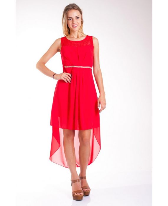 ROBE DE SOIREE 4069 ROUGE