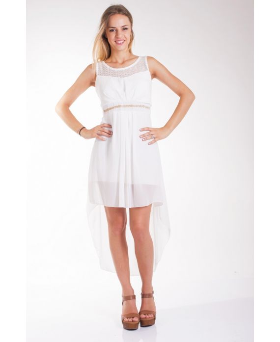 ROBE DE SOIREE 4069 BLANC