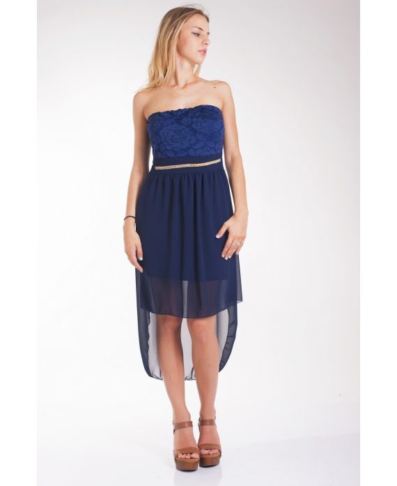 ROBE DE SOIREE 4070 MARINE