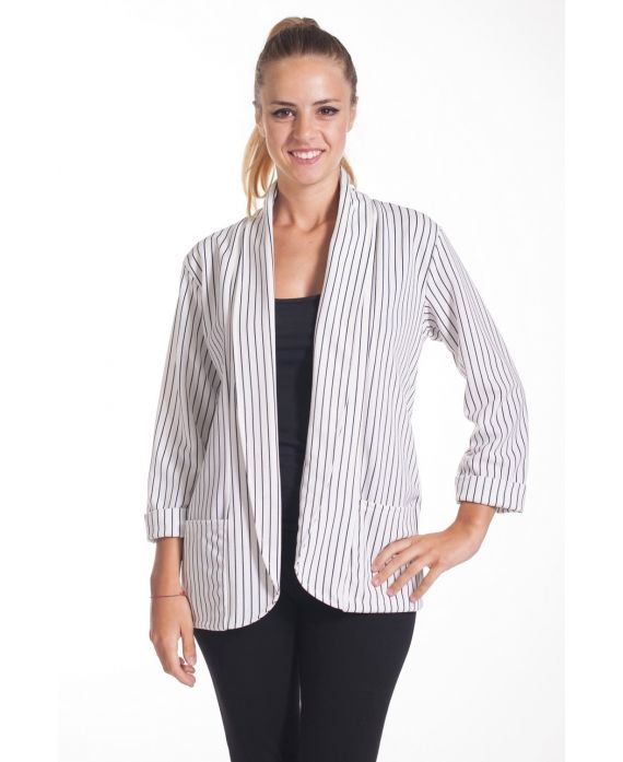 CHAQUETA BLAZER RAYEE 2 BOLSILLOS 4075 BLANCO