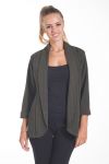 CHAQUETA BLAZER RAYEE 2 BOLSILLOS 4075 VERDE MILITAR