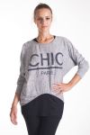 T-SHIRT 2 PEZZI 4076 GRIGIO