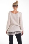 - PULL-SPITZEN-4084 BEIGE