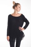 - PULL-SPITZEN-4084 SCHWARZ