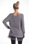 TIRARE IL PIZZO 4084 GRIGIO