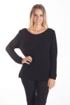 MAGLIONE MOHAIR 4089 NERO