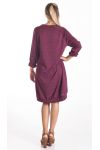 KLEID TUNIKA 4090 BORDEAUX