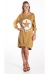 TUNIC DRESS 4090 MUSTARD