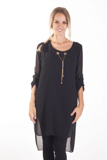 TUNIC JEWEL INTEGRATED 4091 BLACK