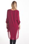 TUNIC JEWEL INTEGRATED 4091 BORDEAUX